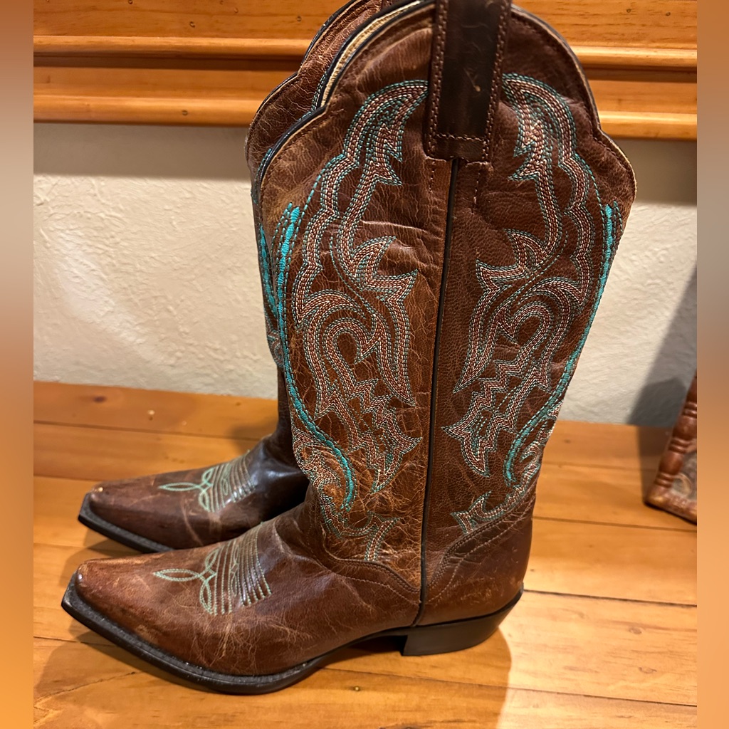 Cowgirl Boots From Nashville. Women’s Size 6. Worn Twice